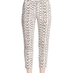 Max Mara Kali Snakeskin Print Ankle Pant